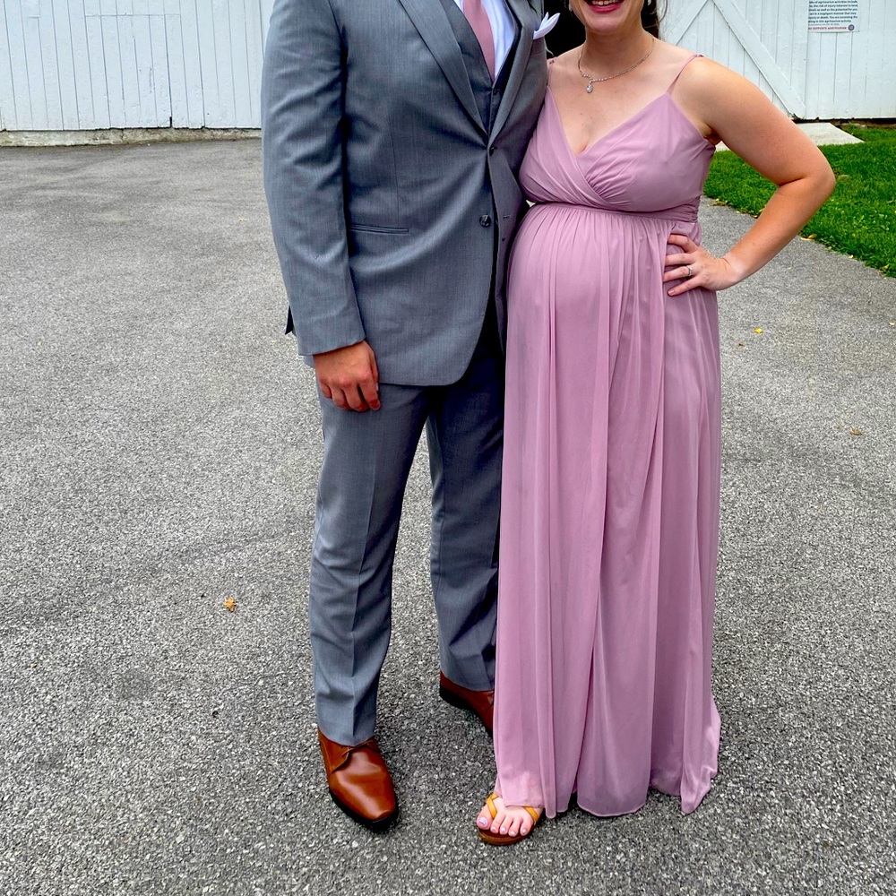 David’s Bridal Bridesmaid dress Quartz